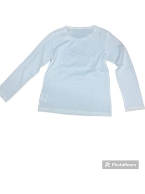 Benetton Çocuk Sweatshirt 3ATNG10BD Beyaz