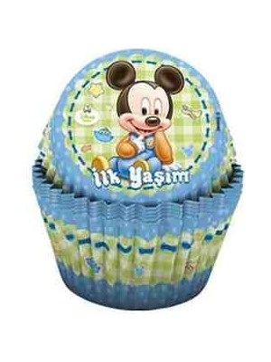 Balonevi Disney Baby Mıckey Mouse Ilk Yaşım Temalı Set