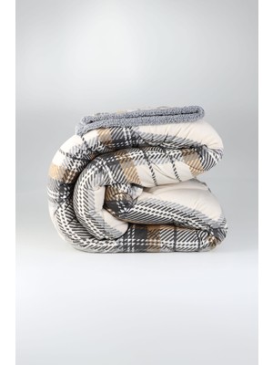 Merinos Comforter Tek  Kişilik Yorgan Volenta Gri 160x240