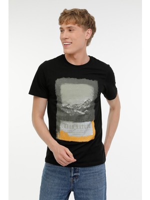 Lumberjack ml Escape 11CG565 3pr Siyah Erkek Kısa Kol T-Shirt