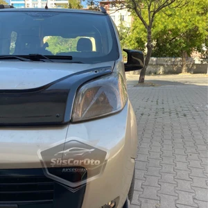 ŞüsCarOto Aksesuar Fiat Fiorino 2008-2022 Uyumlu Batman Yarasa Ayna Kapağı Piano Black Abs Plastik