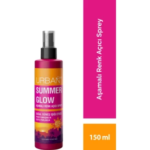 URBAN Care Summer Glow Aşamalı Kalıcı Renk Açıcı Saç Spreyi - 150 ML