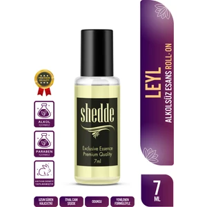 Leyl Kokulu Alkolsüz Esans 7 ml Parfüm Esansı Roll-On Edp Cep Parfüm Esansiyel Yağ