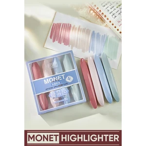 Vox Art Monet Pastel Highlighter Kalem Seti 4'lü