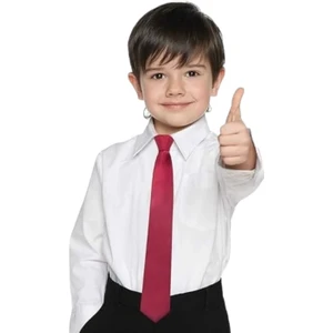 Unisex 5 - 10 Yaş Çocuk Lastikli Kravat