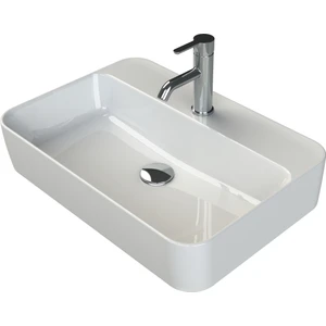 Turkuaz Seramik Hera 60X42 cm Lavabo (Bataraya delikli)