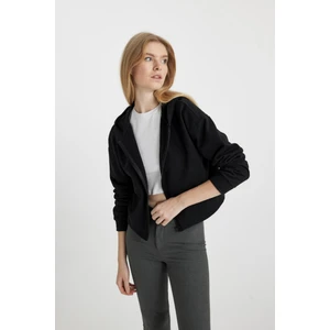 Coool Regular Fit Kapüşonlu Fermuarlı Sweatshirt Y7107AZ23SP
