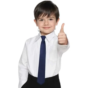 Unisex 5 - 10 Yaş Çocuk Lastikli Kravat