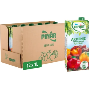 Meyveli Içecek Akdeniz 1 Lt x 12 Adet