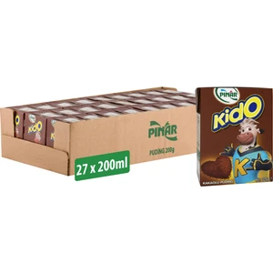 Kido Kakaolu Puding 200 ml x 27 Adet