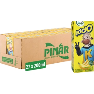 Kido Muzlu Süt 180 ml x 27 Adet