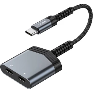 RDS-A20 Type-C PD60W 2in1 Şarj ve Ses Adaptörü