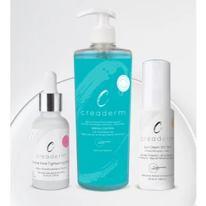 Sebum Control Yüz Yıkama Jeli & & Spf+50 Güneş Kremi Cilt Bakım Seti