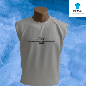 Erkek Beyaz Sweatshirt