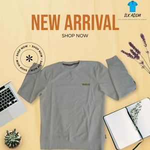 Erkek Beyaz Sweatshirt