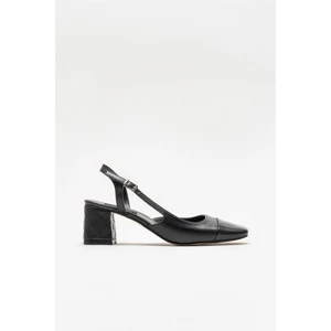 Siyah Kadın Topuklu Ayakkabı