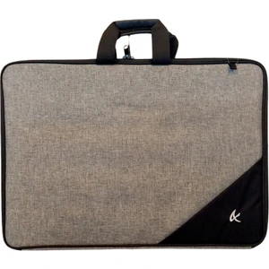 Askılı, Fermuarlı 35X50 Resim Çantası Su Geçirmez Ketenli Kumaş 35X50 Proje Çantası