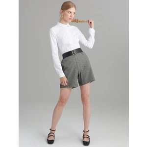 Slim Fit Basıc Gömlek - Beyaz