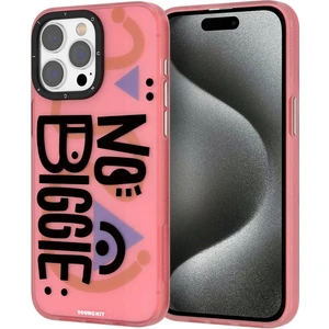 iPhone 15 Pro Max Uyumlu Kılıf Magsafe Şarj Özellikli Youngkit Happy Hearth Serisi Kapak Kırmızı