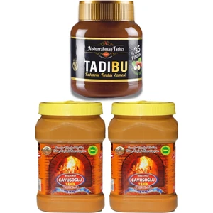 Abdurrahman Tatlıcı Tadıbu 330G + 2 x Odun Ateşinde Kepekli Bozkır Tahini 930G