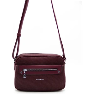 Silver Polo Kadın Çapraz Çanta Bordo - Bordo SP753