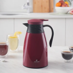 Bella Sızdırmaz Termos 1 Litre Bordo