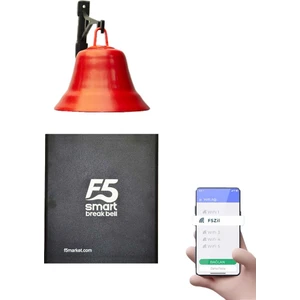 F5 Smart Fabrika Mola Zil Saati Seti Tek Çanlı Set