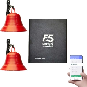 F5 Smart Fabrika Mola Zil Saati Seti İki Çanlı Set
