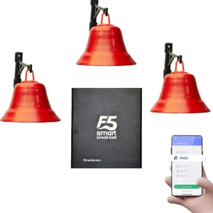 F5 Smart Fabrika Mola Zil Saati Seti Üç Çanlı Set