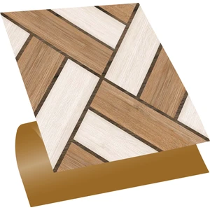 Kendinden Yapışkanlı Ahşap 013 Desenli Pvc Karo 30X30 cm (11 Adet) 1m2
