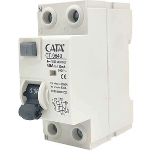 Ct-9640..40 Amper 30 Ma Kaçak Akım Rölesi Monofoze