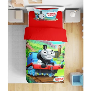 Erayshome Thomas And Friends 3D Tek Kişilik Nevresim Takımı