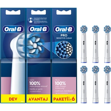 Oral-B Sensitive Şarjlı Diş Fırçası Yedek Başlığı