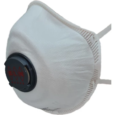 Bln Bm 02 Ffp1 Nr Konik Ventilli Toz Maskesi (20