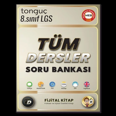 Tonguç Akademi 8. Sınıf Tüm Dersler Soru