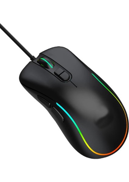 Gaming Oyuncu Mouse Makro Tuşlu Rgb Ledli 7200 Ayarlanabilir Dpı