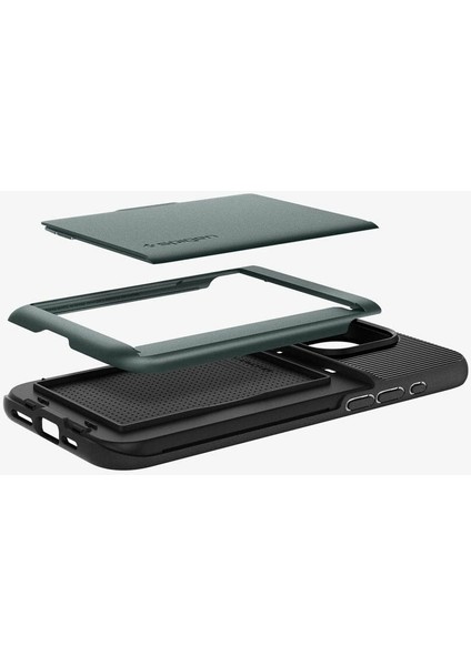 iPhone 15 Pro Max Kılıf Slim Armor CS Abyss Green - ACS06592