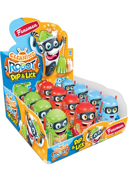 Robot Cleaning Şeker 12'li