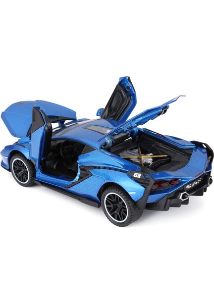 Wekity Oyuncak Arabalar Sian Fkp3 Metal Model Araba Işık ve Ses ile Geri Çekin Oyuncak Araba Erkek Çocuklar Yaş 3 + Yaş (Yurt Dışından)