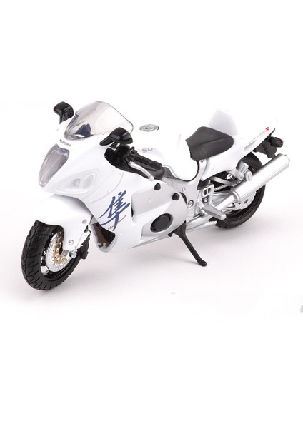 Suzuki Gsx 1300 1:18 Motosiklet Modeli Oyuncak Motosiklet Tabanı ile (Yurt Dışından)