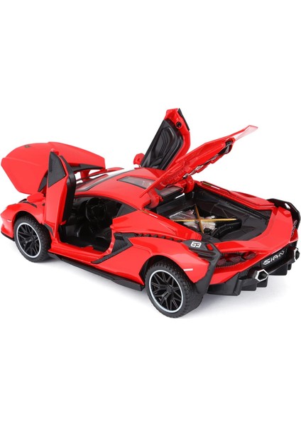 Wekity Oyuncak Arabalar Sian Fkp3 Metal Model Araba Işık ve Ses ile Geri Çekin Oyuncak Araba Erkek Çocuklar Yaş 3 + Yaş (Yurt Dışından)
