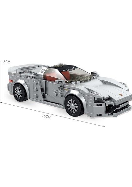 Çocuk Yapı Taşı Araba Montaj Modeli Geliştirme Istihbarat Yarış Diy Çocuk Oyuncak (Bao Shi 918 Spyder 666005) (Yurt Dışından)
