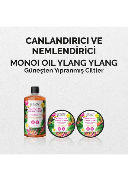 URBAN Care Monoi Oil & Ylang Ylang Canlandırıcı Vücut Peelingi 200 ml - vegan