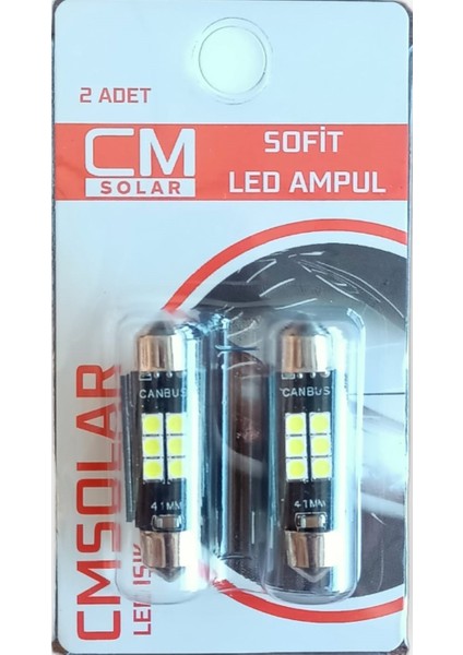 41MM Sofit LED Beyaz Işık Ampul Tavan-Plaka Aydınlatma