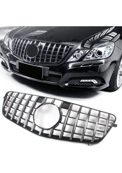 Mercedes E-Class W212 Ön Panjur  Parlak Siyah Çerçeveli Krom Gtr Model 2009-2013