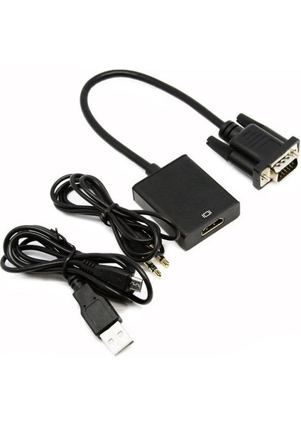 VGA To HDMI Çevirici Dönüştürücü Adaptör Kablo Ucu Çevirici modelleri