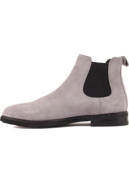 Gri Süet Erkek Chelsea Bot modelleri