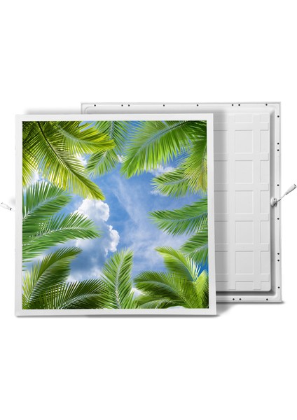 60X60 LED Panel Aydınlatma Armatür Avize Sıva Altı Desenli Tekli 46510187SA