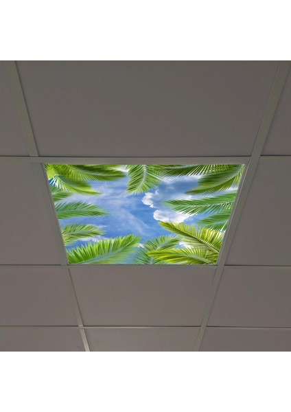 60X60 LED Panel Aydınlatma Armatür Avize Sıva Altı Desenli Tekli 46510187SA