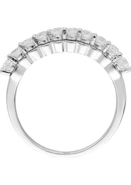 G Renk 0,40 Karat Pırlanta Yarım Tur Yüzük 0423R0139 modelleri